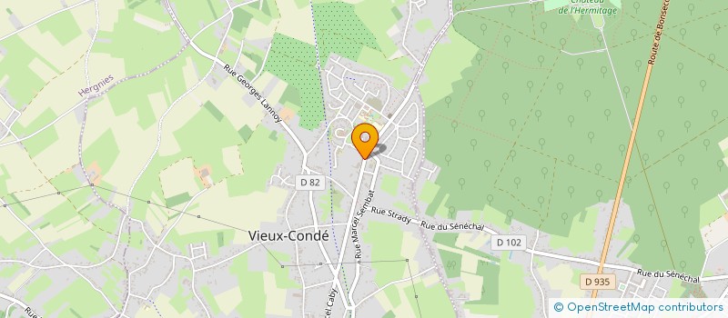 localisation de l'entreprise DALA  VIEUX-CONDE