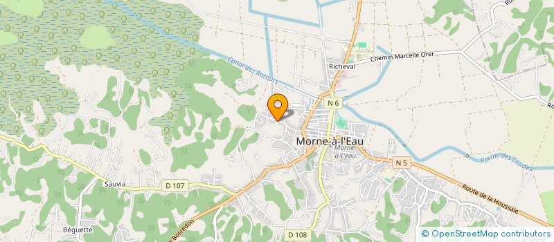 localisation de l'entreprise DALA TOP LOCATION à MORNE-A-L'EAU
