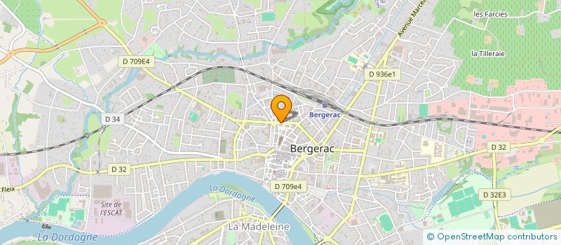 localisation de l'entreprise DALAD à BERGERAC