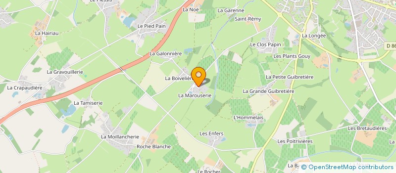 localisation de l'entreprise DALAE  SAINT-PHILBERT-DE-GRAND-LIEU