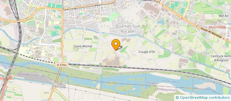 localisation de l'entreprise DALAMA JC  AVIGNON