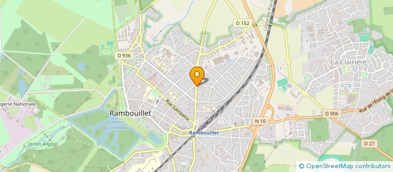 localisation de l'entreprise DALAMBY à RAMBOUILLET
