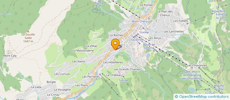 localisation de l'entreprise DALANAY  LES GETS