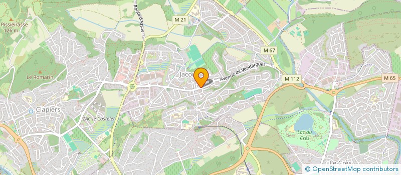 localisation de l'entreprise DALANCON EXPERTISE  JACOU