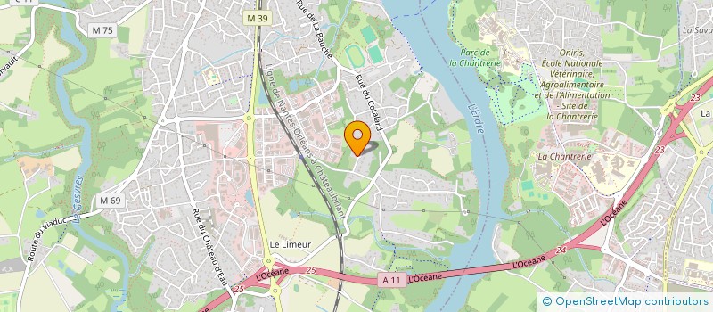 localisation de l'entreprise DALAR  LA CHAPELLE-SUR-ERDRE