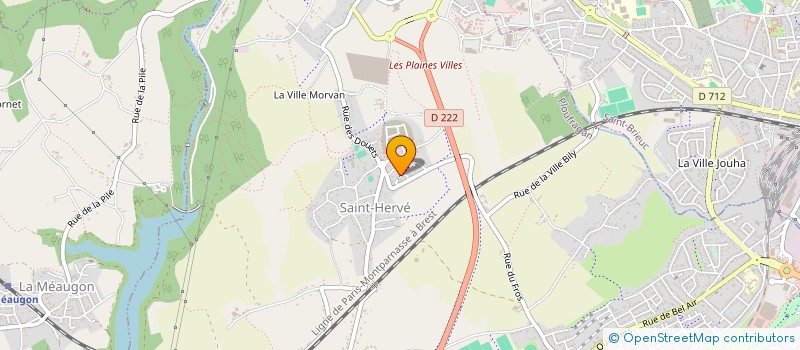 localisation de l'entreprise DALARNE  PLOUFRAGAN