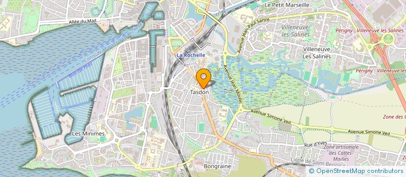 localisation de l'entreprise DALAUDIERE  LA ROCHELLE