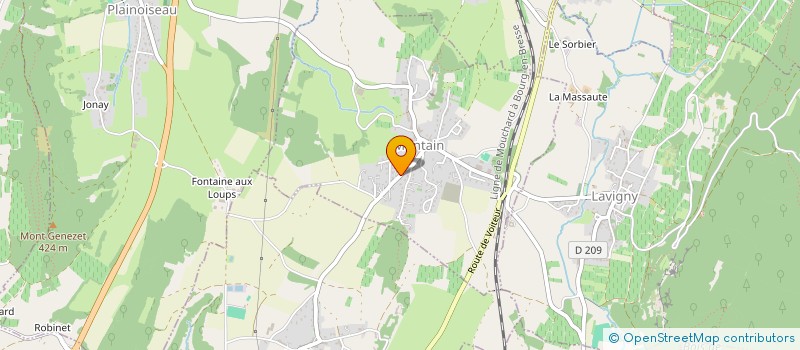 localisation de l'entreprise DALAURE  MONTAIN