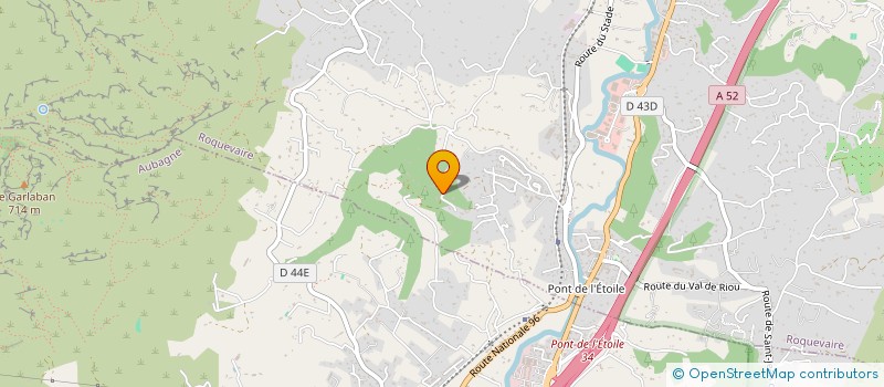 localisation de l'entreprise DALBOU  ROQUEVAIRE