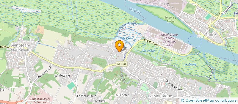 localisation de l'entreprise DALBOUL 111  SAINT-JEAN-DE-BOISEAU