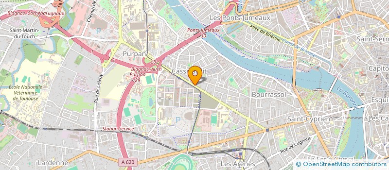 localisation de l'entreprise DALC à TOULOUSE