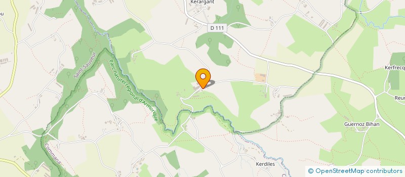 localisation de l'entreprise DALC'H MAD ATAO  SAINT-THEGONNEC LOC-EGUINER