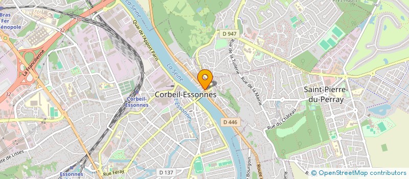 localisation de l'entreprise DALCO à CORBEIL-ESSONNES