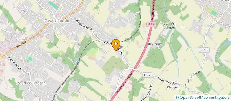 localisation de l'entreprise DALCORTIVO INVESTISSEMENT  CASTELMAUROU