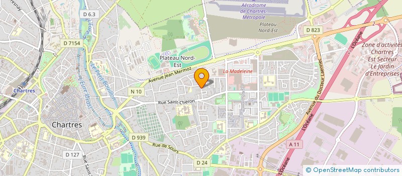 localisation de l'entreprise DALEBO & CO à CHARTRES
