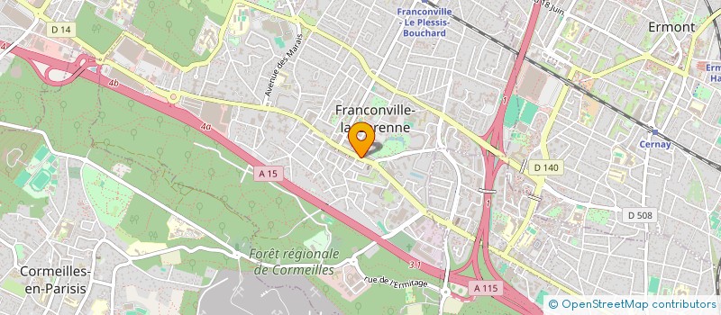 localisation de l'entreprise DALEEL RENOVATION à FRANCONVILLE