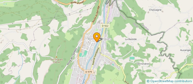 localisation de l'entreprise DALEGO  BORT-LES-ORGUES