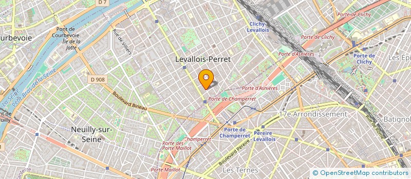 localisation de l'entreprise DALENS PATRIMOINE à LEVALLOIS-PERRET