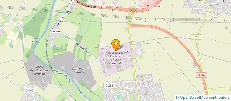 localisation de l'entreprise DALEP à SAINT-ANDRE-SUR-ORNE