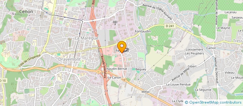 localisation de l'entreprise DALESCO  ARTIGUES-PRES-BORDEAUX