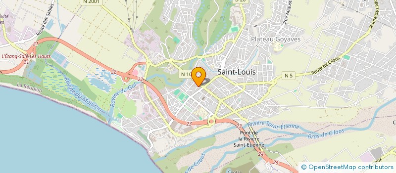 localisation de l'entreprise DALEUSES à SAINT-LOUIS