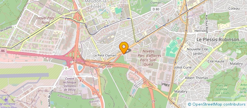 localisation de l'entreprise DALEX à CLAMART