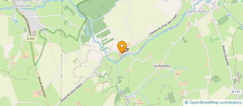 localisation de l'entreprise DALEX à SAINT-AUBIN