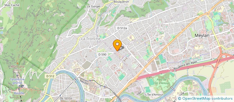 localisation de l'entreprise DALEX  CORENC