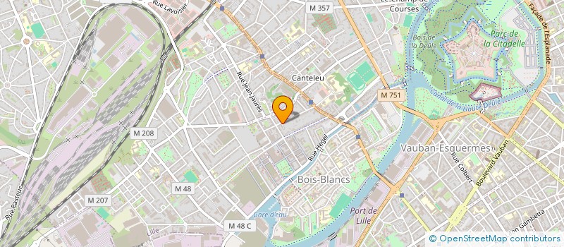localisation de l'entreprise DALFAGE à LILLE