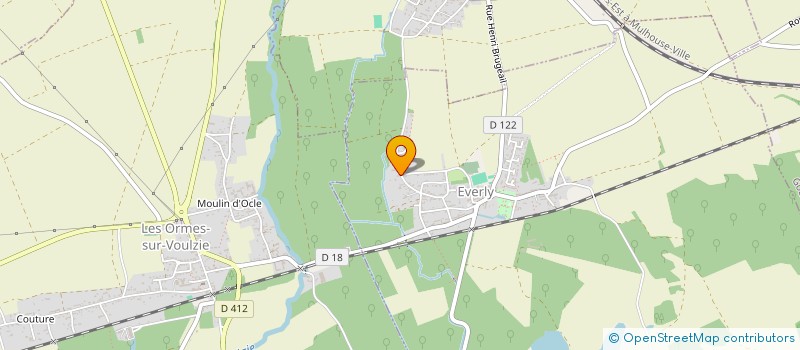 localisation de l'entreprise DALHI  EVERLY