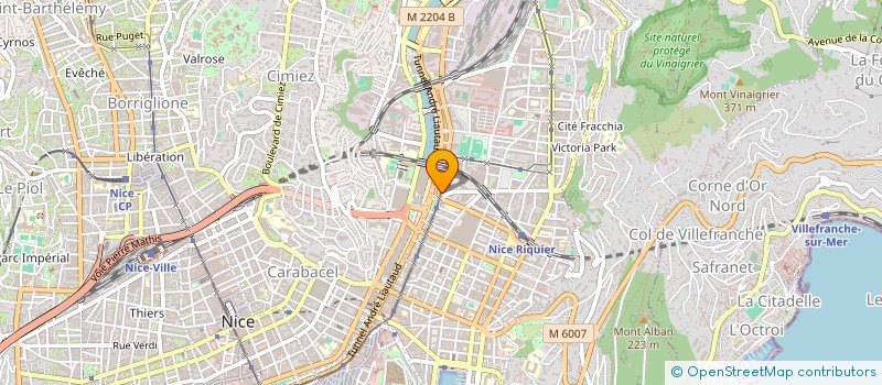 localisation de l'entreprise DALHIA MARYAM INTERNATIONAL à NICE