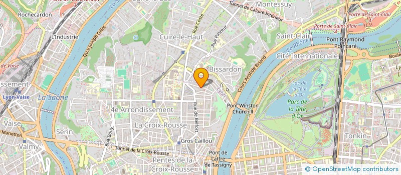 localisation de l'entreprise DALHINE à LYON