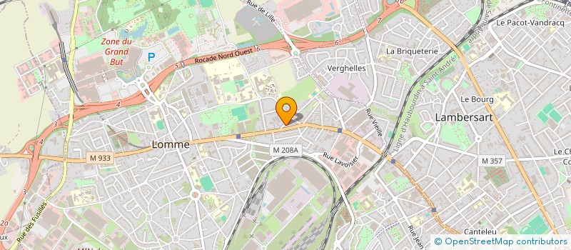 localisation de l'entreprise DALI à LILLE