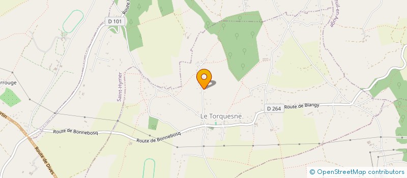 localisation de l'entreprise DALI  LE BREUIL-EN-AUGE