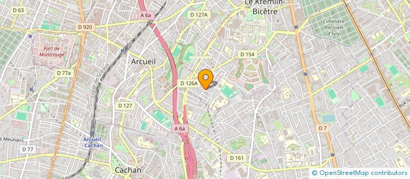 localisation de l'entreprise DALI CONCEPT  LE KREMLIN-BICETRE