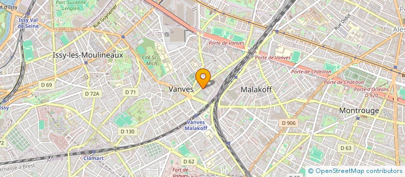localisation de l'entreprise DALI MULTISERVICES à VANVES