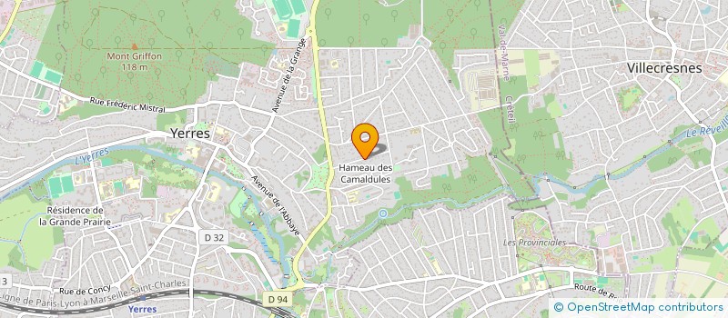 localisation de l'entreprise DALI YERRES  YERRES