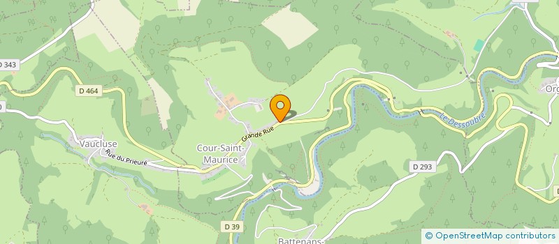 localisation de l'entreprise DALIA  SAINT-HIPPOLYTE