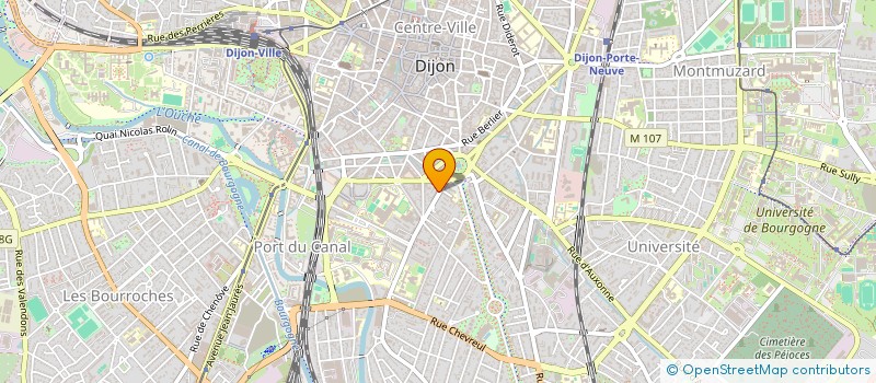 localisation de l'entreprise DALIA à DIJON