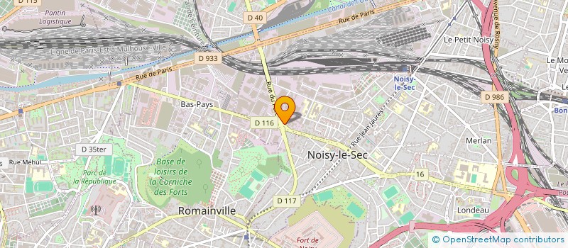 localisation de l'entreprise DALIA à NOISY-LE-SEC