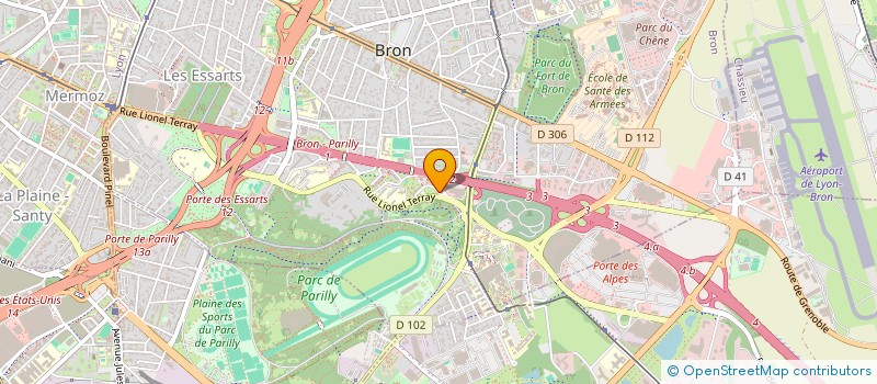 localisation de l'entreprise DALIAN SERVICES  CHASSIEU