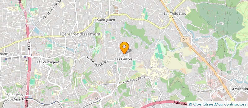 localisation de l'entreprise DALIAX à MARSEILLE