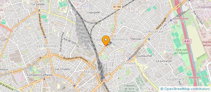 localisation de l'entreprise DALIBAT à TOULOUSE