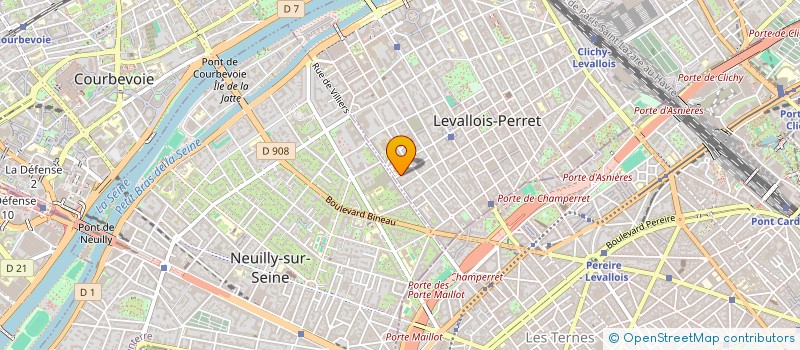 localisation de l'entreprise DALIC à LEVALLOIS-PERRET