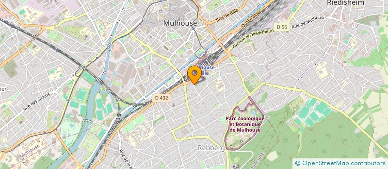 localisation de l'entreprise DALICHA  MULHOUSE