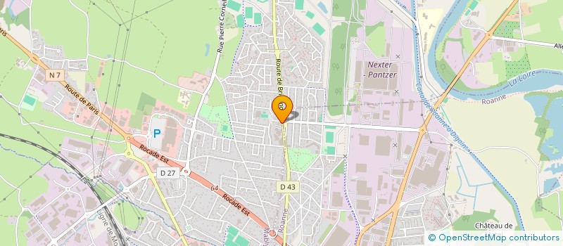 localisation de l'entreprise DALIGAND  MABLY