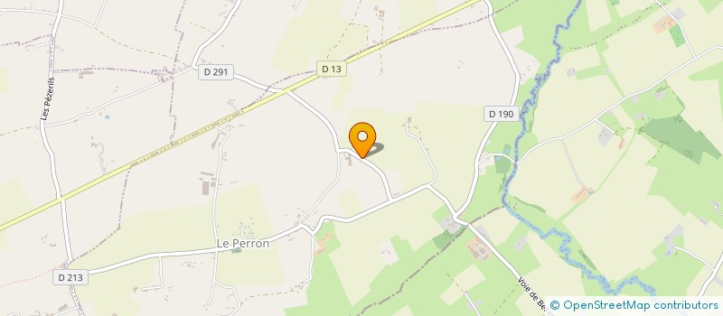 localisation de l'entreprise DALIGAUX à LE PERRON