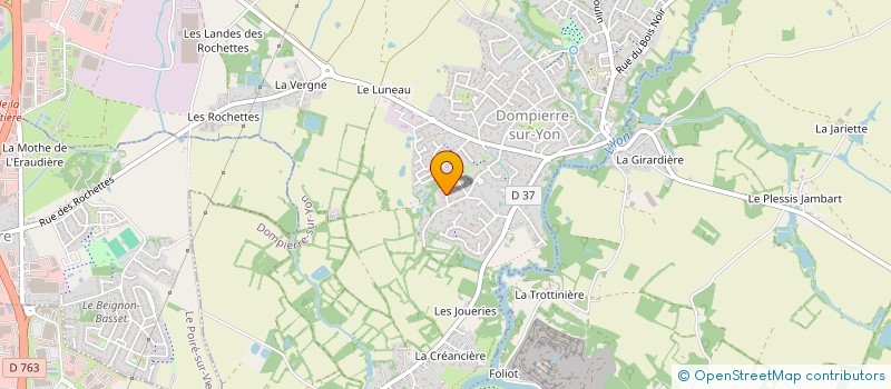 localisation de l'entreprise DALIL'ART à DOMPIERRE-SUR-YON