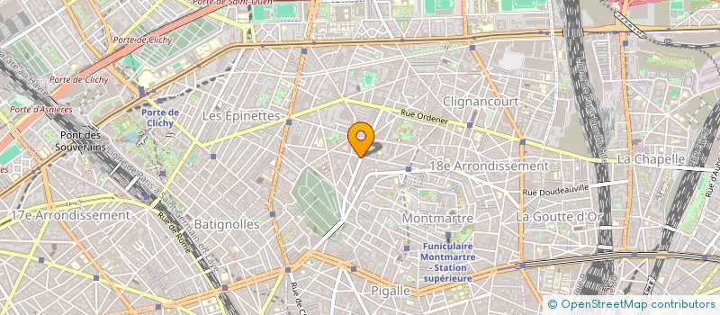 localisation de l'entreprise DALIM ENTREPRISE  PARIS