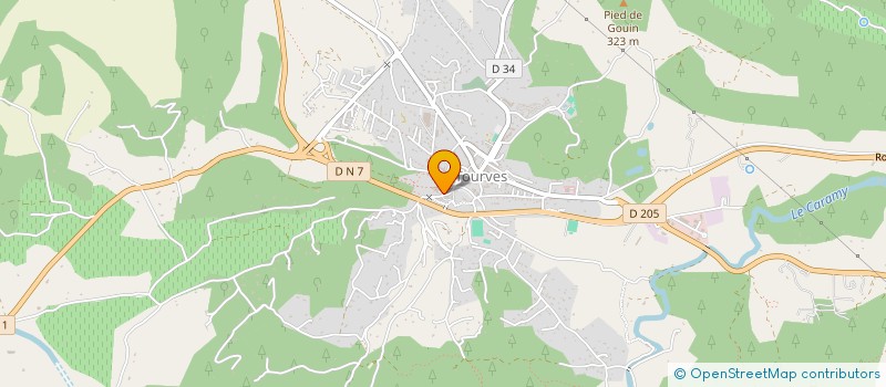localisation de l'entreprise DALIP à TOURVES